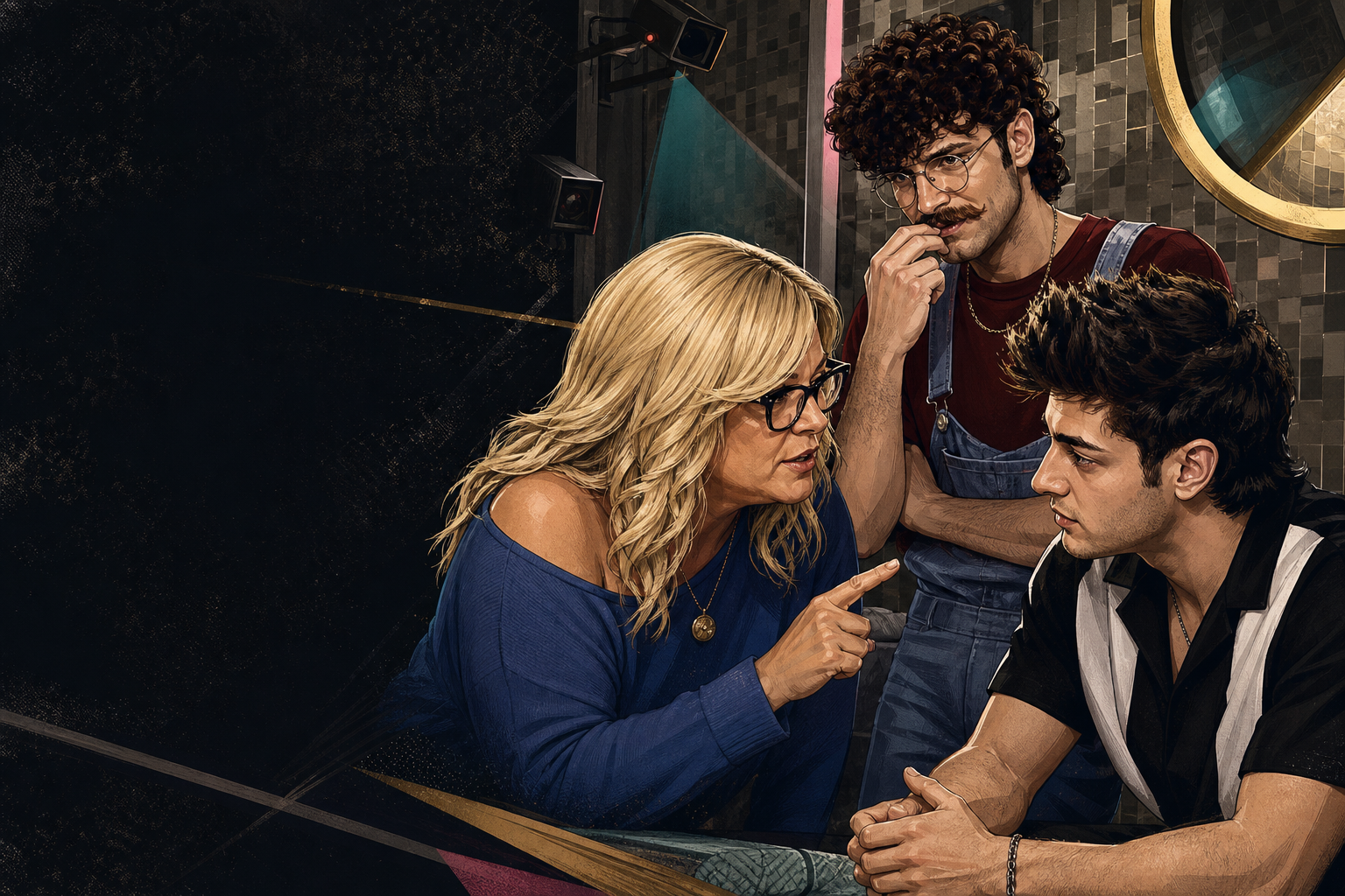 Editorial illustration for Dee tells Drew to think “game not personal” as she outlines why Barrett needs protection a.