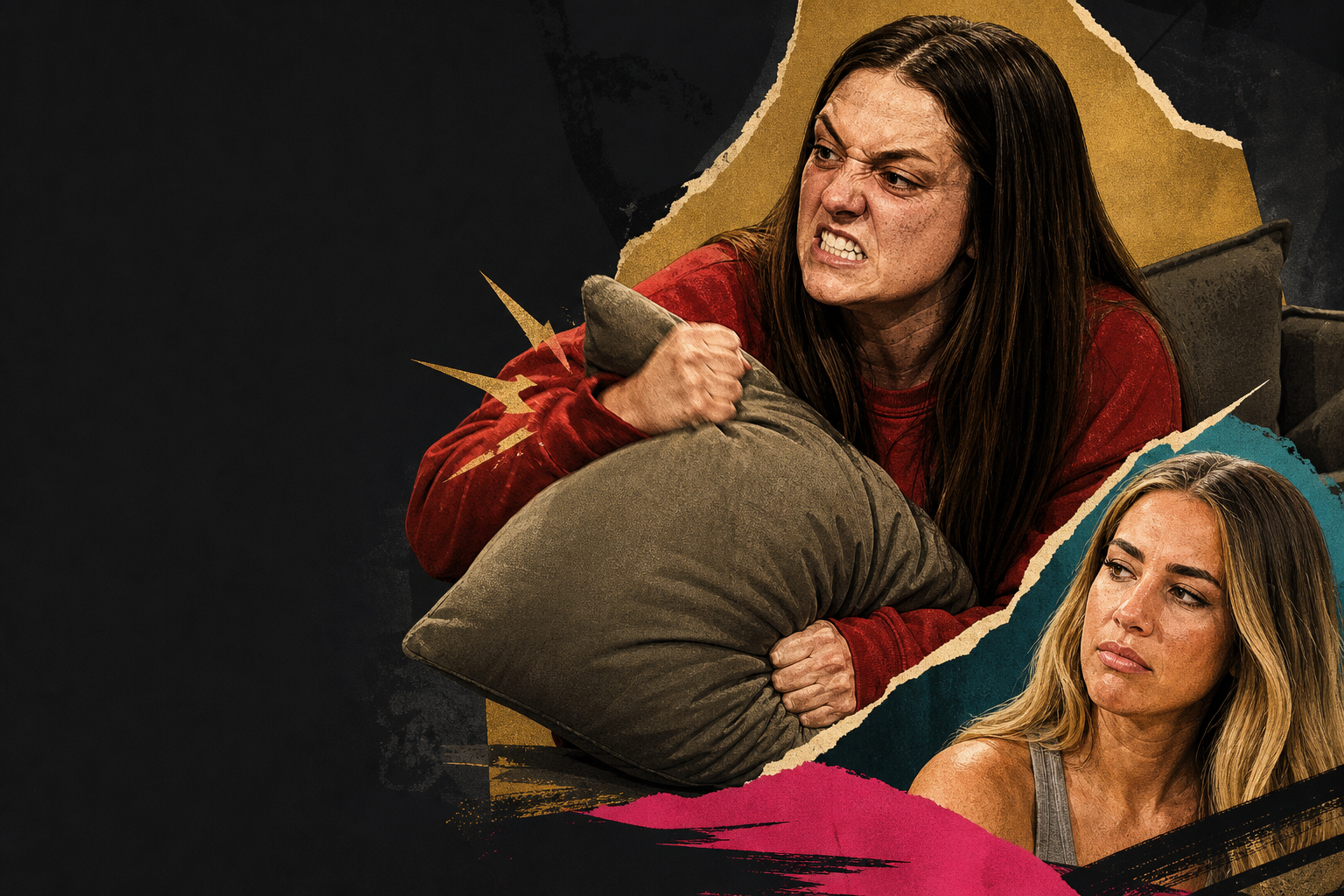 Editorial illustration for Mallory lashes out at Dee in the HNR after the twist hype.