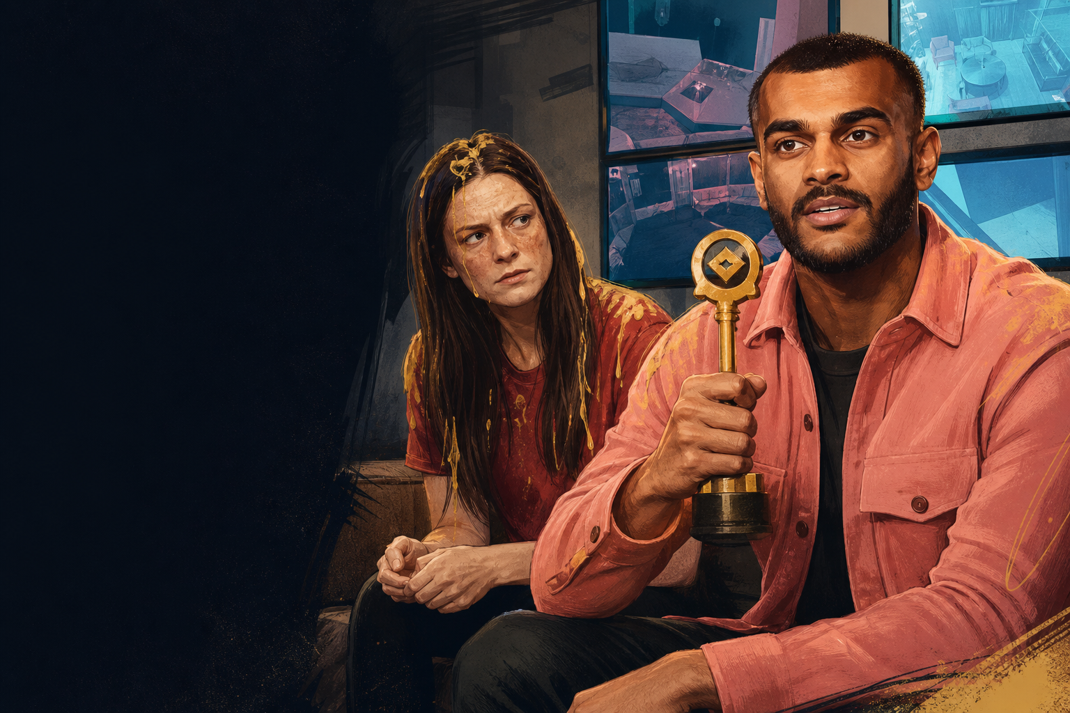 Editorial illustration for Week 6 Veto Power Lands With Yash Patel as Mallory Tallies the Chaos.