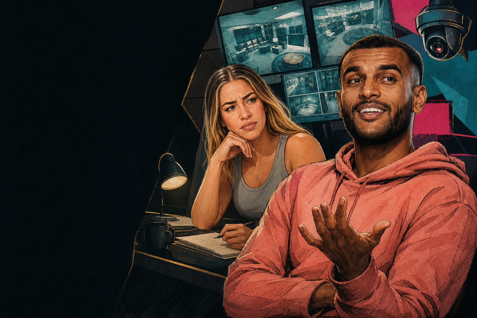 Editorial illustration for Yash tells Dee his “sickness” isn’t terrible—promising a late flip in the veto window.