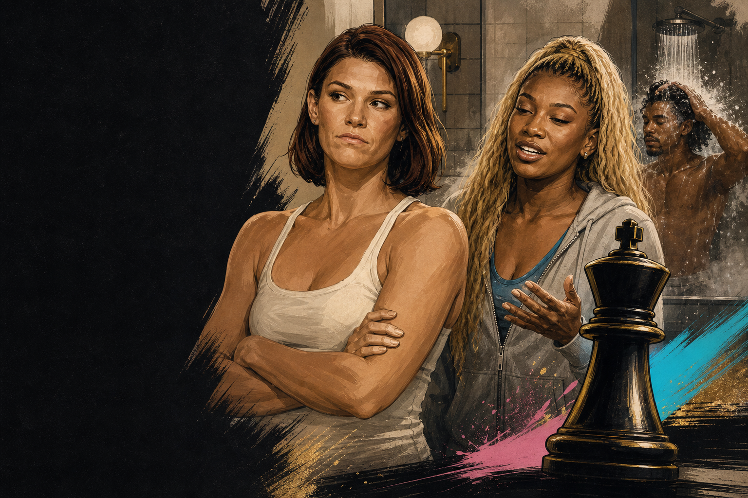 Editorial illustration for Haley clocks the power shift as Taylor’s POV run changes the week.