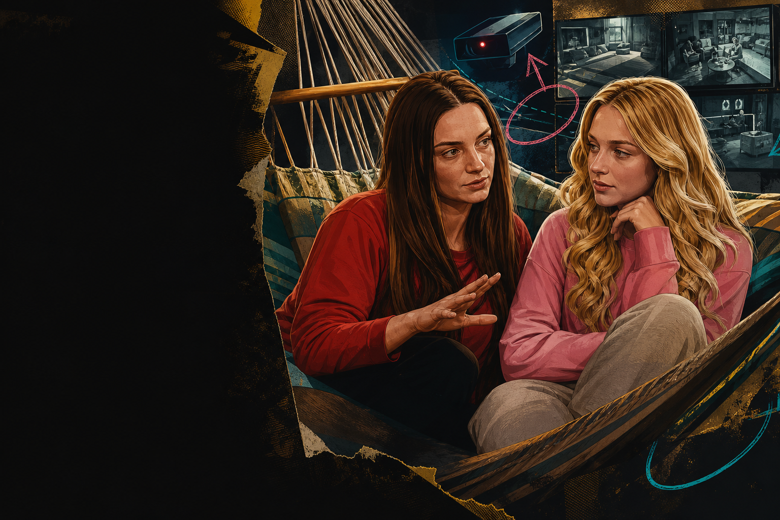 Editorial illustration for Mallory tells Melody to plan a ‘rock ceremony’ tonight for Kamu’s BBBB outcome.