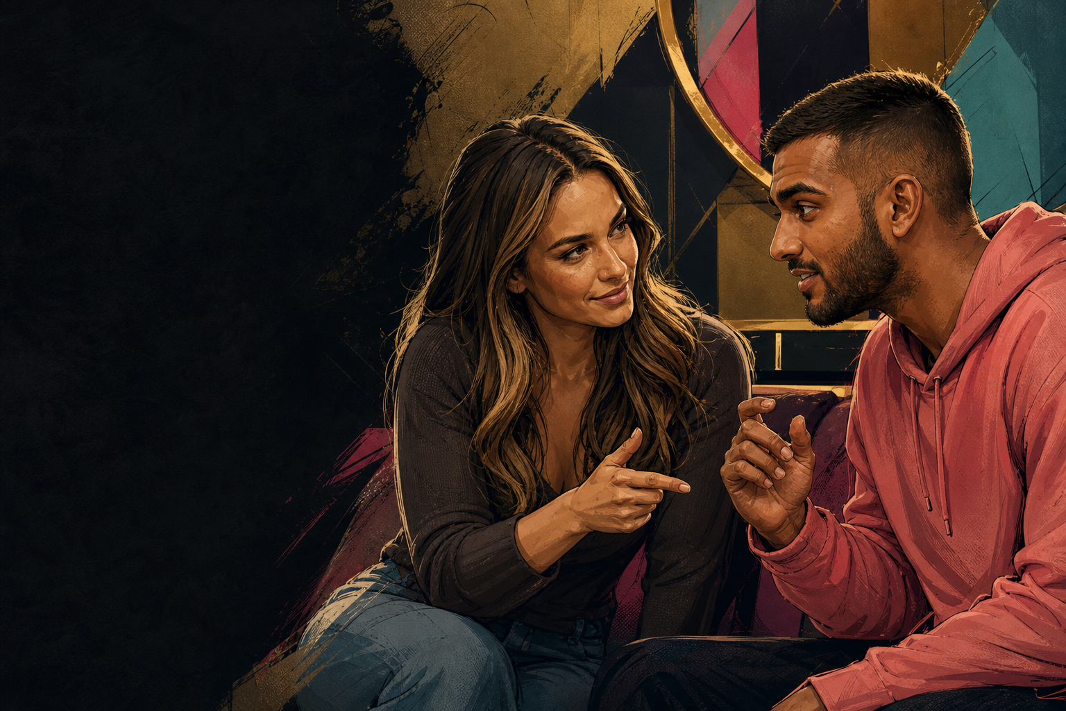 Editorial illustration for Lyric and Yash lock in a Final 2 in HOH.
