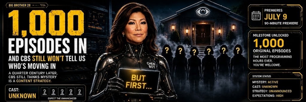 1,000 Episodes In and CBS Still Won't Tell Us Who's Moving In